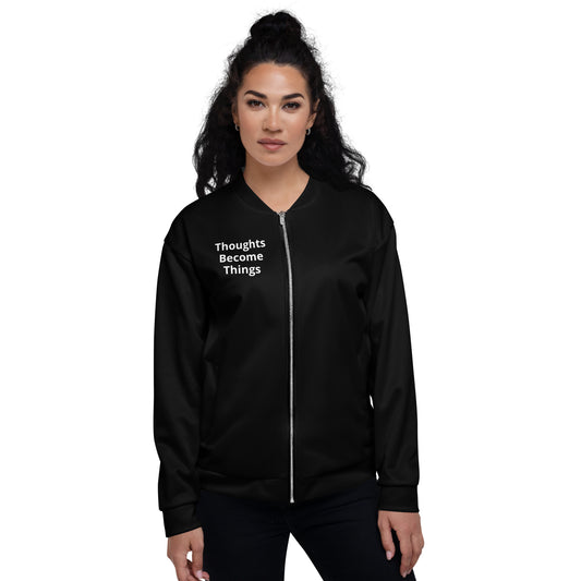 Unisex Bomber Jacket BLK