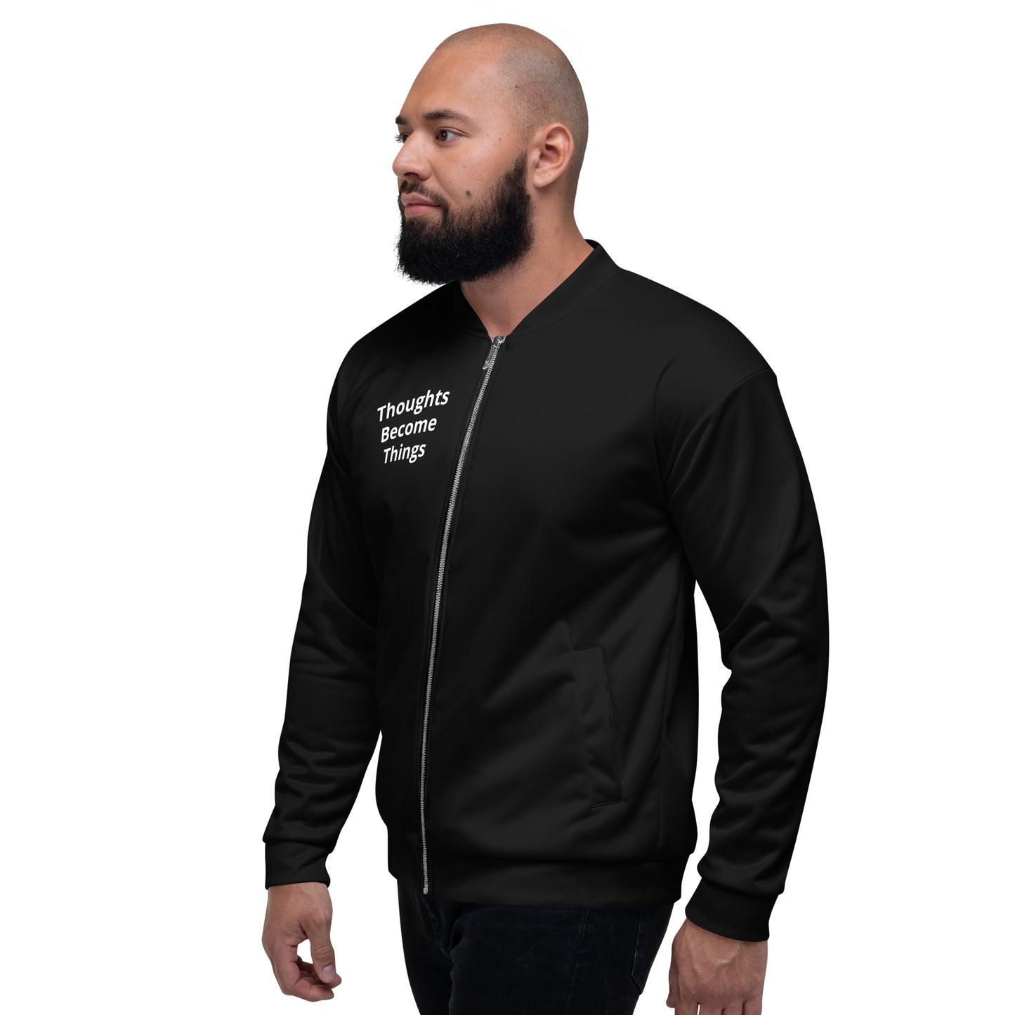 Unisex Bomber Jacket BLK