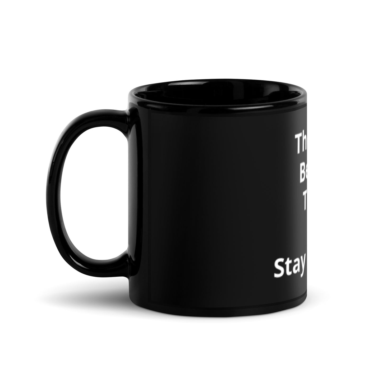 Black Glossy Mug